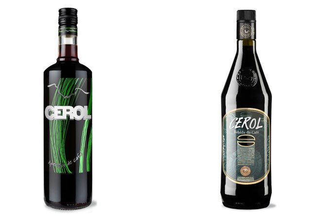 Новый и старый вид ликера (смена имиджа)