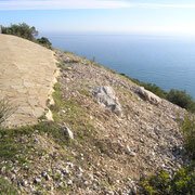 Стартовая площадка (нижняя), склон